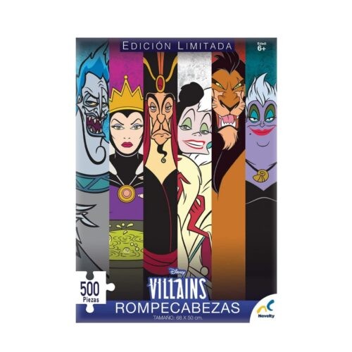 Disney Villanos Rompecabezas 500 piezas