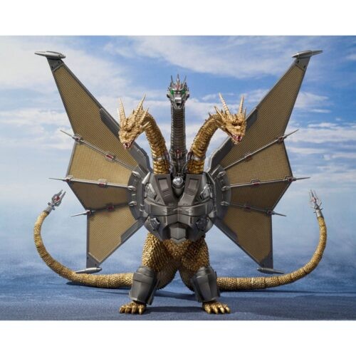 S.H. MonsterArts MECHA GHIDORAH Shinjuku Decisive Battle Special Set